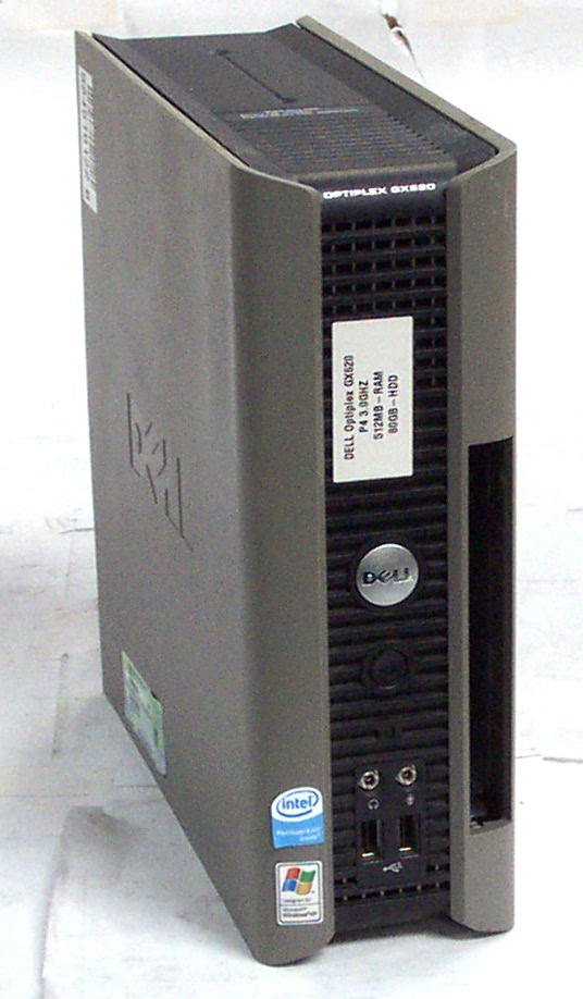 Dell OptiPlex GX620 dctr USFF PC De Escritorio Pentium D 2.8GHZ/512MB